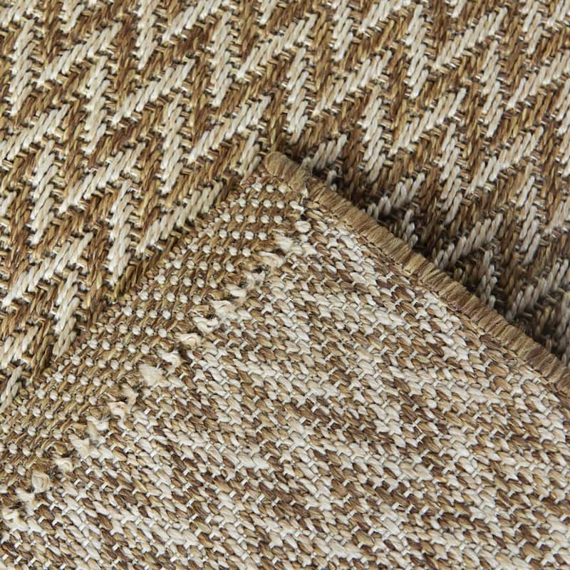 Loft Gracie Chevron Natural Indoor/Outdoor Rug
