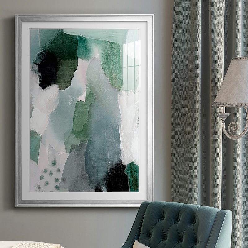 Turquoise Waters I Premium Framed Print - Ready to Hang