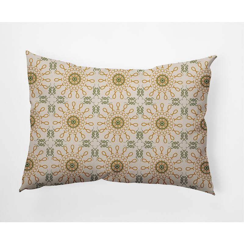 Sun Tile Decorative Throw Pillow
