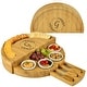 preview thumbnail 12 of 30, Picnic at Ascot Personalized Patented Bamboo Swiveling Cheese G