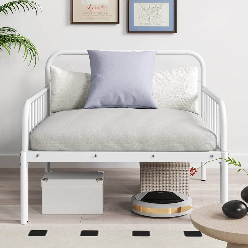 Costway Metal Daybed Extendable Daybed to Twin Size Bed Heavy Duty - See Details