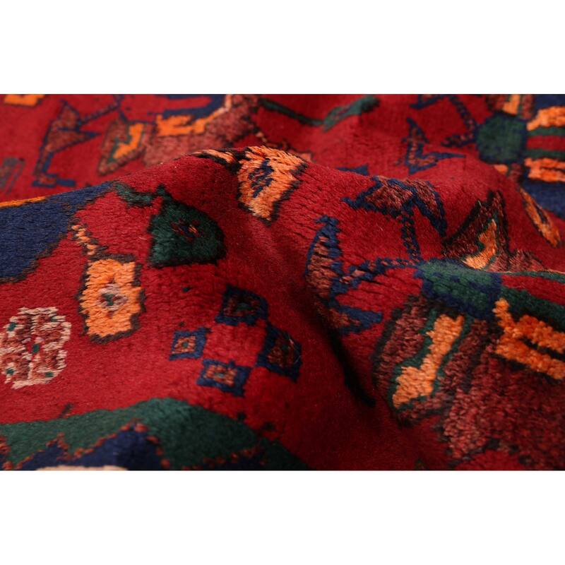 ECARPETGALLERY Hand-knotted Konya Anatolian Red Wool Rug - 4'9 x 8'0