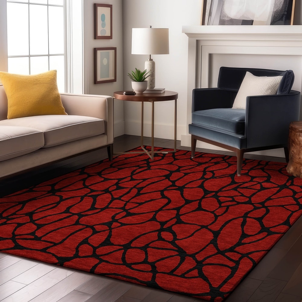 Premium Washable Super Soft Contemporary Macy Mayfield Rug