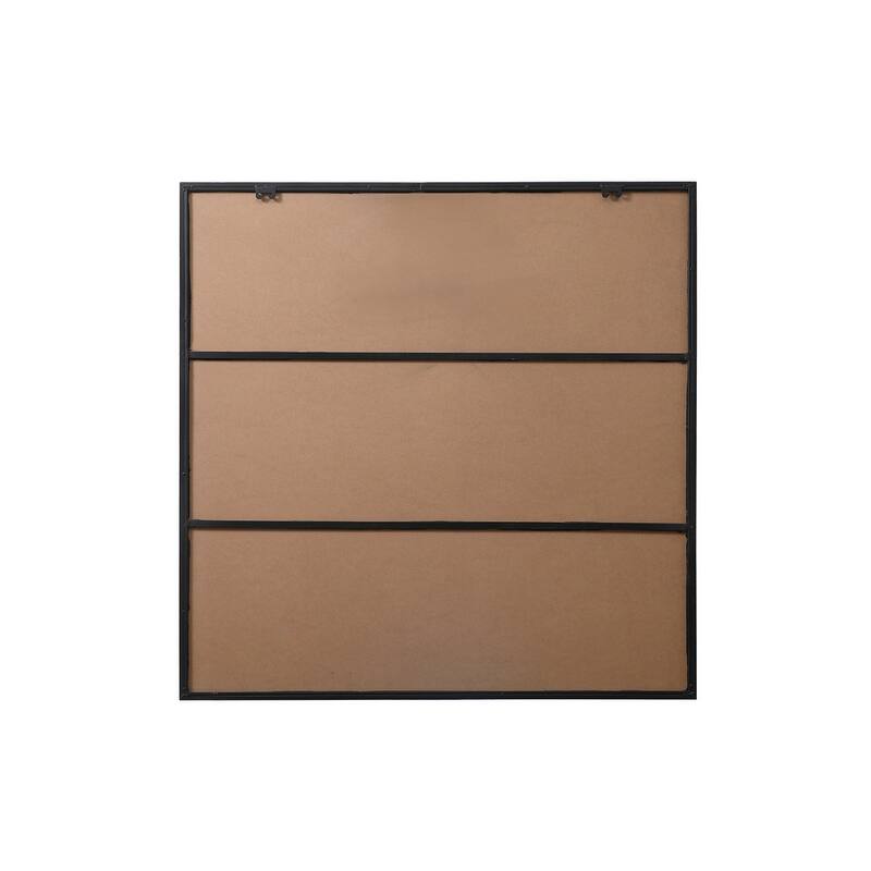Indigo Home Metal Frame Square Mirror 42 inch