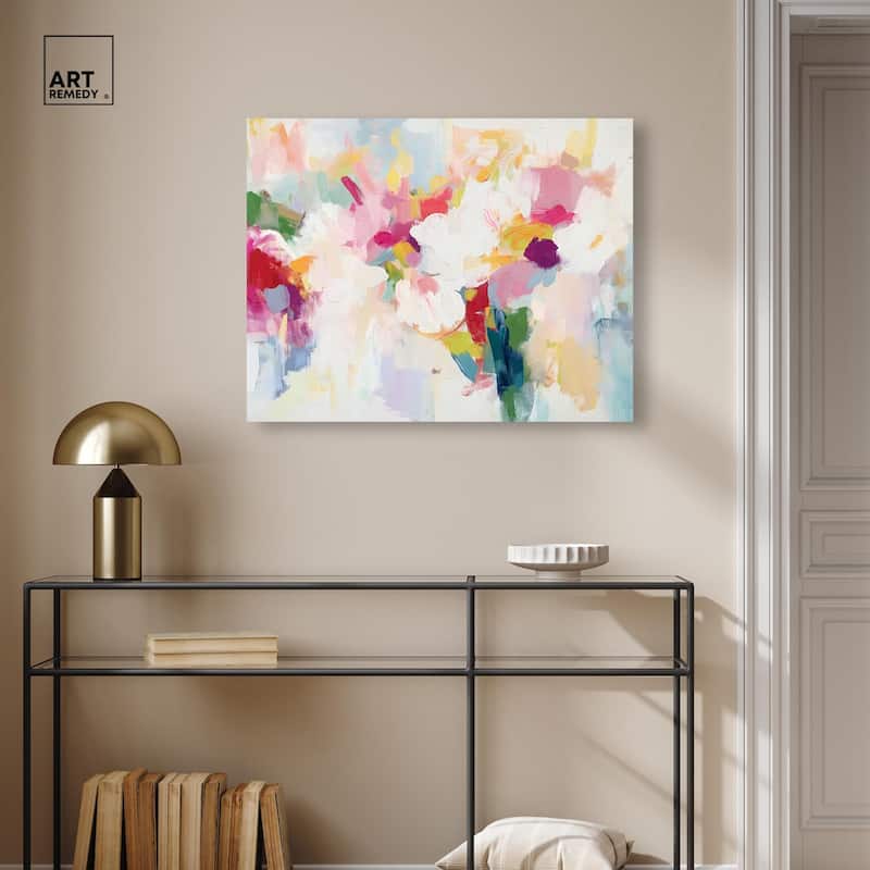 Saturated Colors I Canvas by Art Remedy, Gallery Wrapped