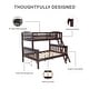 preview thumbnail 7 of 15, Avenue Greene Hamilton Twin over Full Wood Bunk Bed