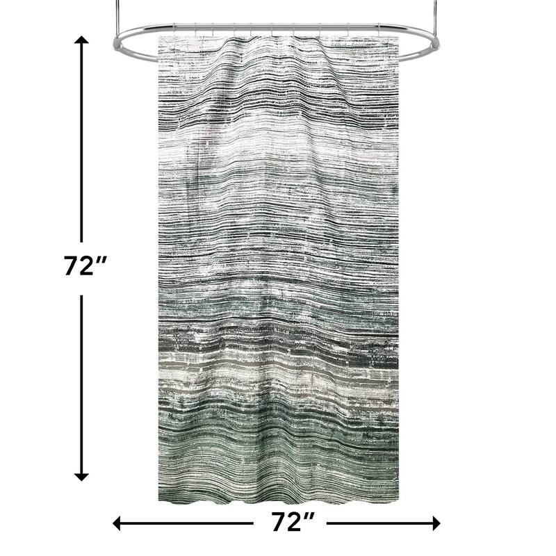 Nomad 100% Polyester Shower Curtain