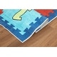 preview thumbnail 6 of 5, Kids Collection Colorful Numbers & Letters Design Playful Rug