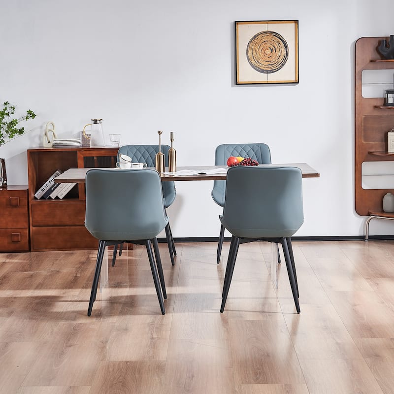 Modern Dining Chairs Set of 2 Upholstered Dining Room Chairs
