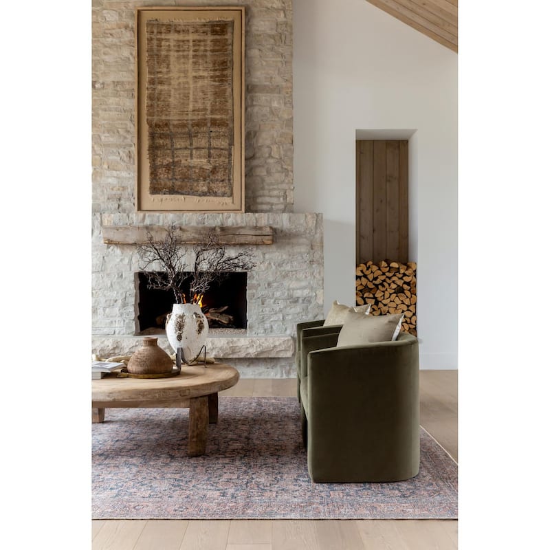 Livabliss x Vivir Lorelai Vintage Washable Area Rug