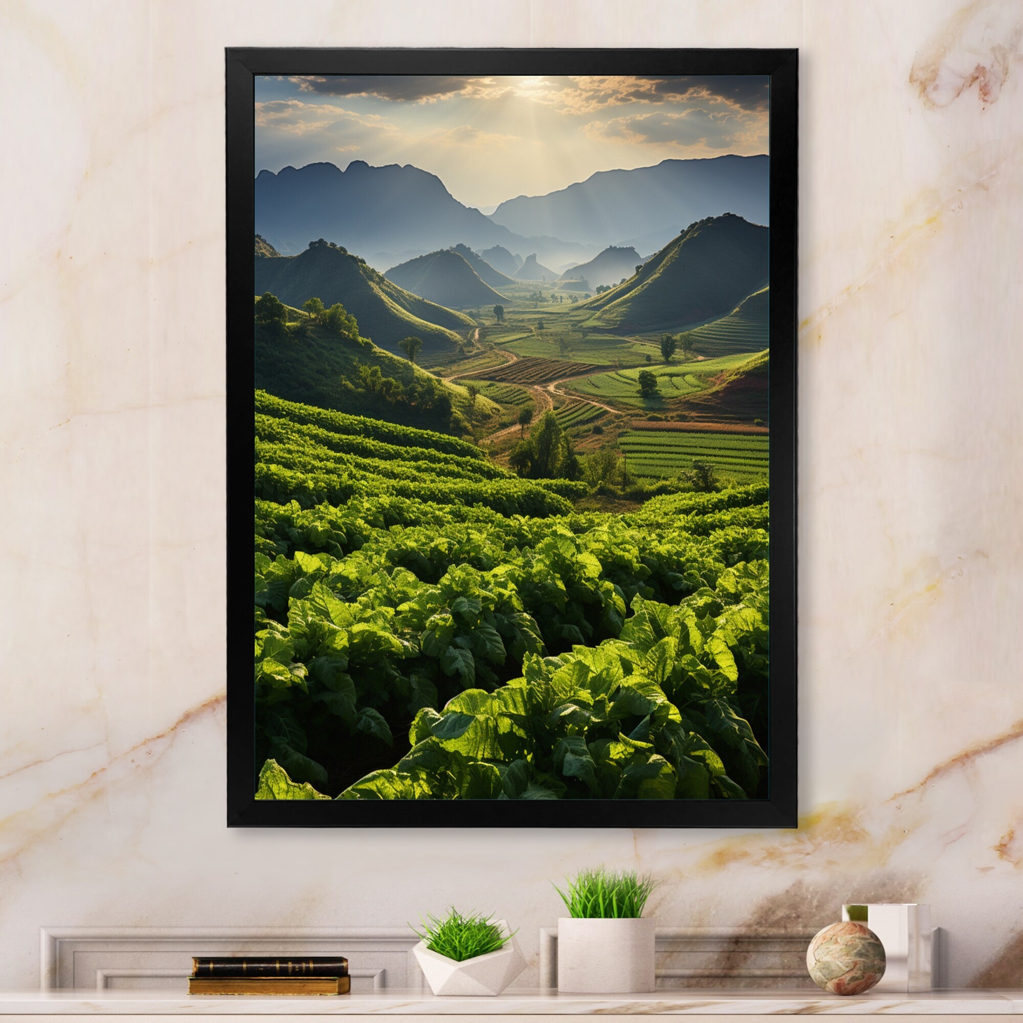 tobacco valley painting Designart 