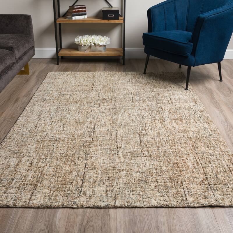 Addison Eastman Variegated Solid Wool Area Rug