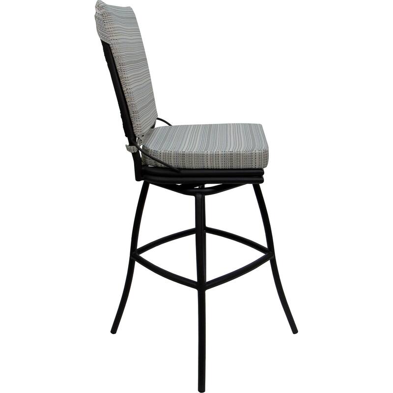 Outdoor Patio Counter 26" 30" Extra Tall 34" Bar Stool - Ofir Armless