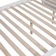 preview thumbnail 32 of 30, Full-Over-Full Bunk Bed with Storage, Guardrails, and Grey Finish