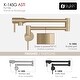 preview thumbnail 21 of 19, STYLISH Asti Two Handles Wall Mount with Single Hole Pot Filler