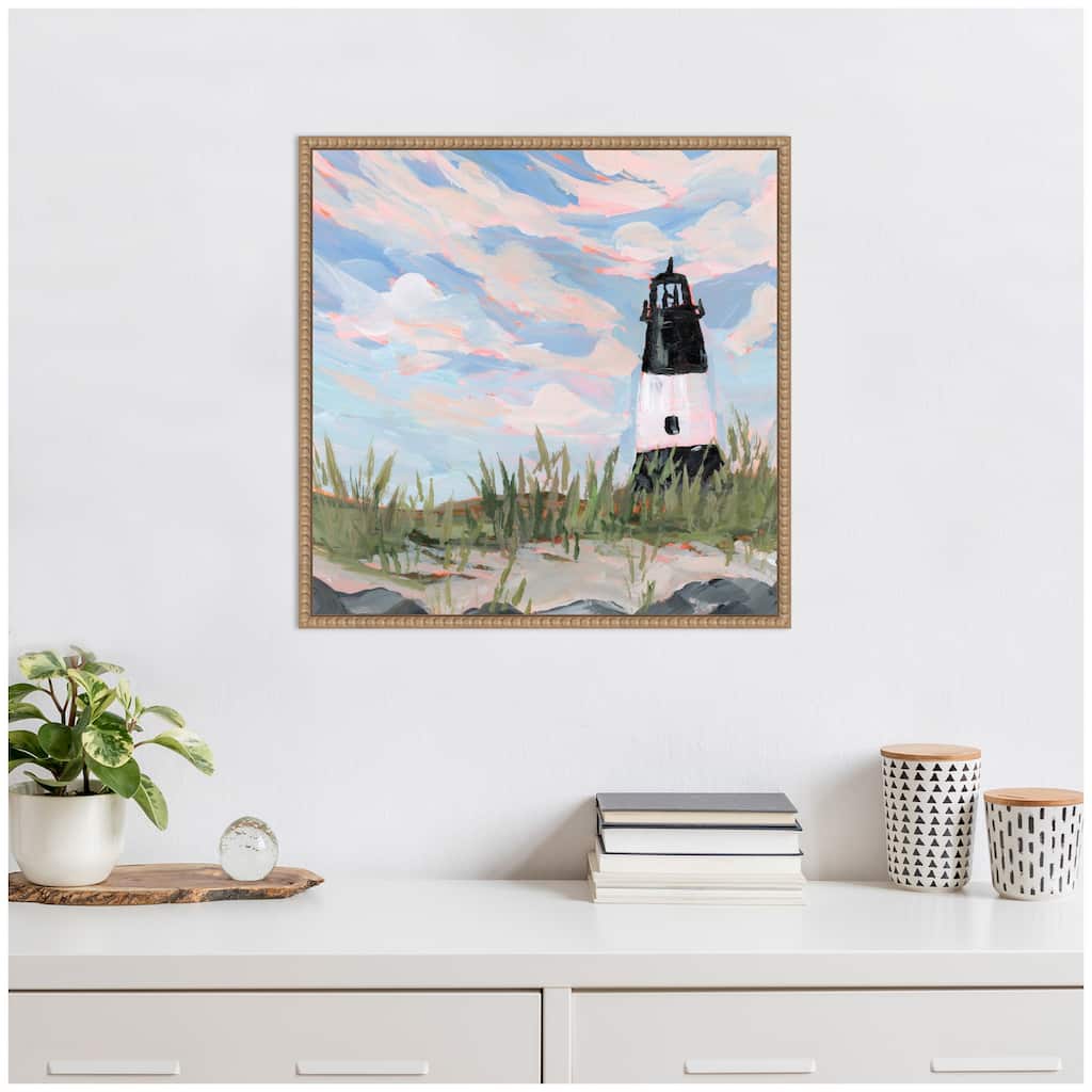Kate and Laurel Sylvie Georgia Framed Canvas by Emily Kenney