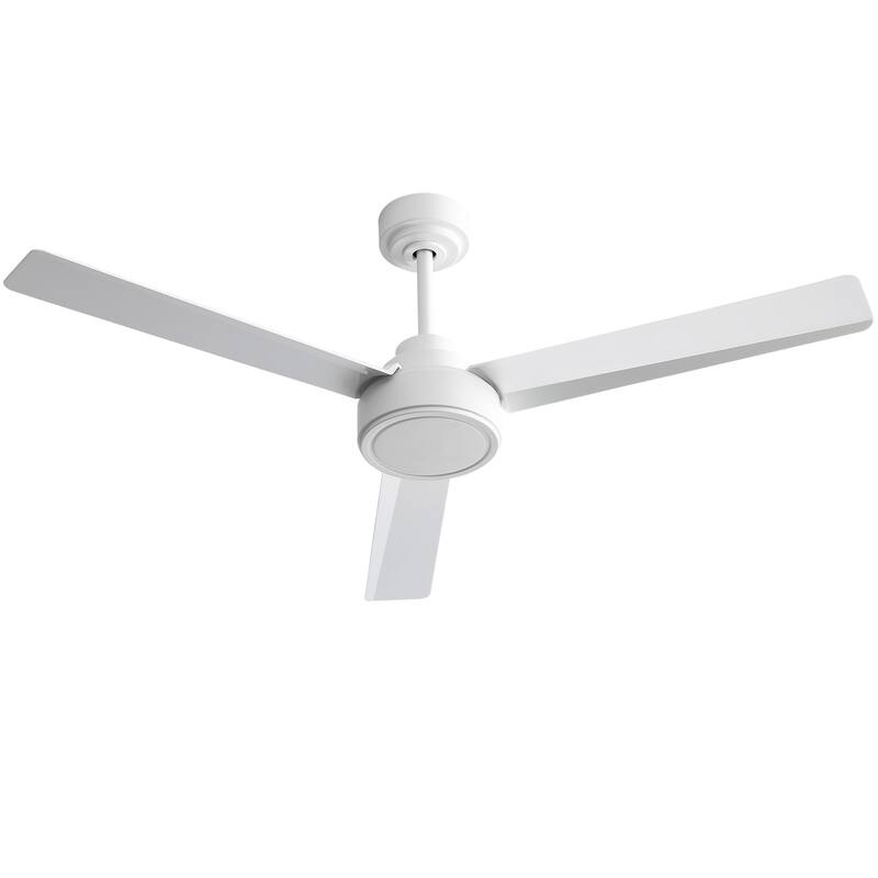52 inch Modern Ceiling Fan With Remote Control(No Light),6 WInd Speed,Reversible Airflow