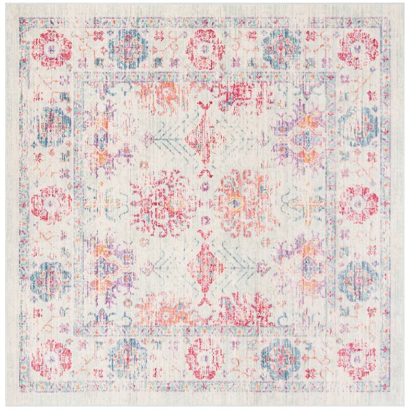 SAFAVIEH Windsor Jane Shabby Chic Cotton/ Polyester Distressed Rug