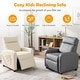 preview thumbnail 14 of 32, Gymax Kids Recliner Chair Adjustable Leather Sofa Armchair w/ Footrest