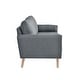preview thumbnail 5 of 11, Serta Ainsley Sofa in Grey Woven Fabric