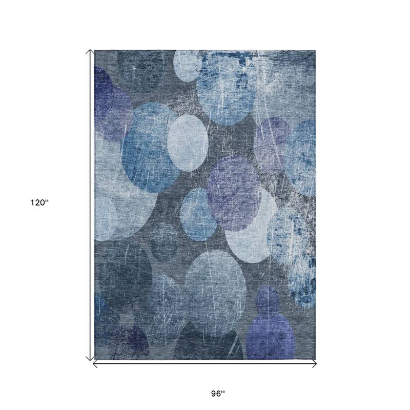 Balo Unique Abstract Weather Resistant Timeless Fusion Runner Outdoor Rug