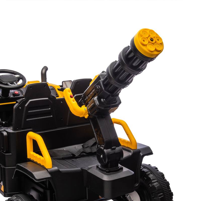 Kids Electric Ride-On Car-Spacious 3-Seater,Powerful 4-Motor Drive,Parental Remote Control,Led Lights