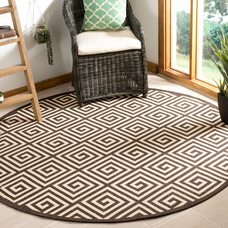SAFAVIEH Linden Cathy Indoor/ Outdoor Waterproof Patio Backyard Rug