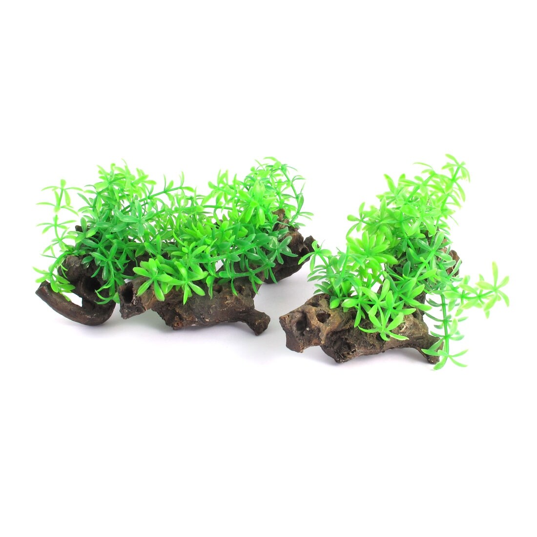 Shop 3pcs Aquarium Decaying Trunk Driftwood Tree Wood Grass