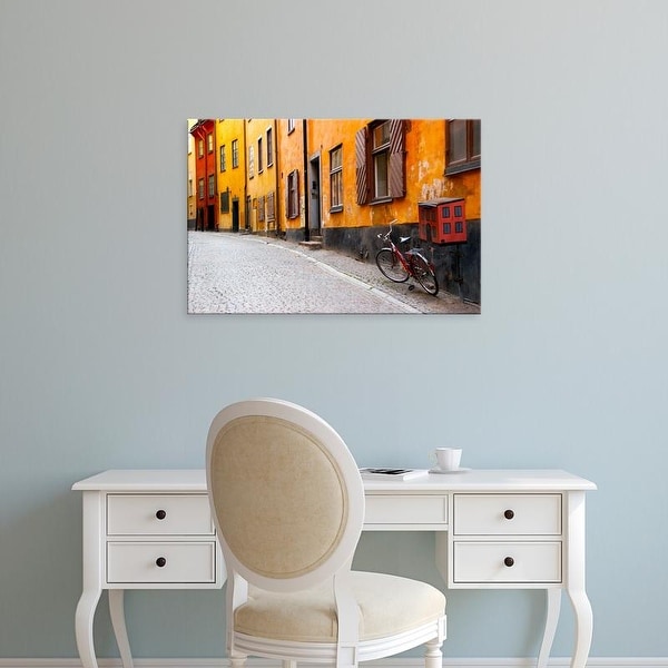 Easy Art Prints Jaynes Gallery's 'Street Scene In Gamla Stan' Premium Canvas Art