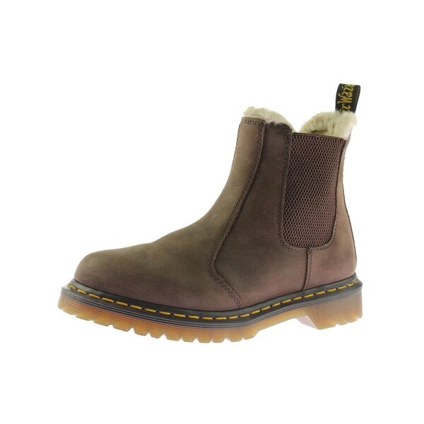 chelsea boots fur lined