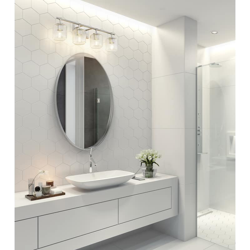 Z-Lite Landon 4 Light Vanity - Brushed Nickel