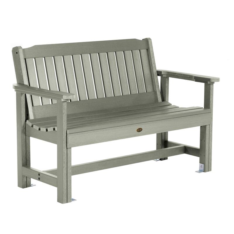 Highwood Commercial Grade Exeter 4 Foot Garden Bench - Eucalyptus