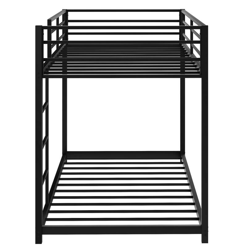 Metal Bunk Bed with Ladder