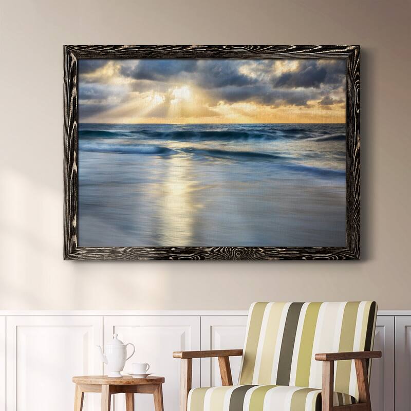 Cloudscape Shore-Premium Framed Canvas - Ready to Hang