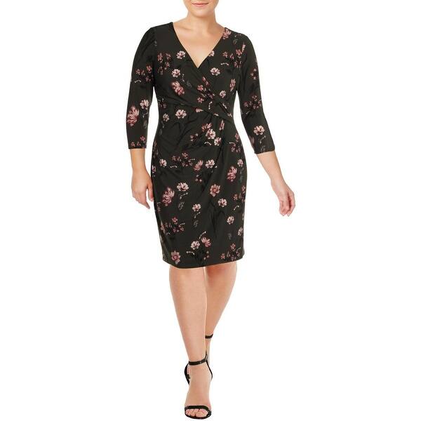 Shop Lauren Ralph Lauren Womens Cleora Casual Dress Floral