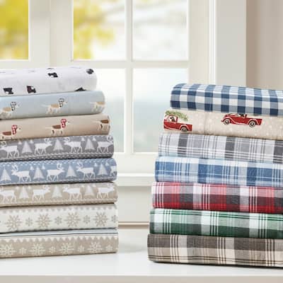 Woolrich Cotton Flannel Sheet Set