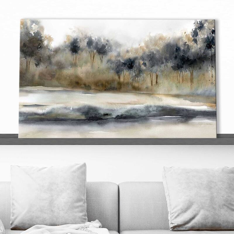 "Silent River (Horizontal)" by Carol Robinson Print on Canvas