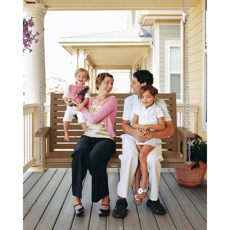 WINSOON HIPS Porch Swing Outdoor Patio Hanging Chair