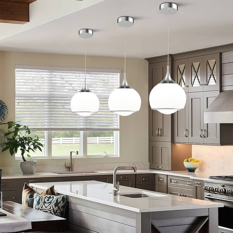 Maxax 1-Light Dimmable Integrated LED Pendant