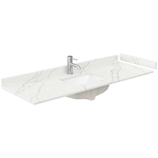 Wyndham Collection WCF292960S-QTZ-UNSMXX Miranda 60" Free Standing