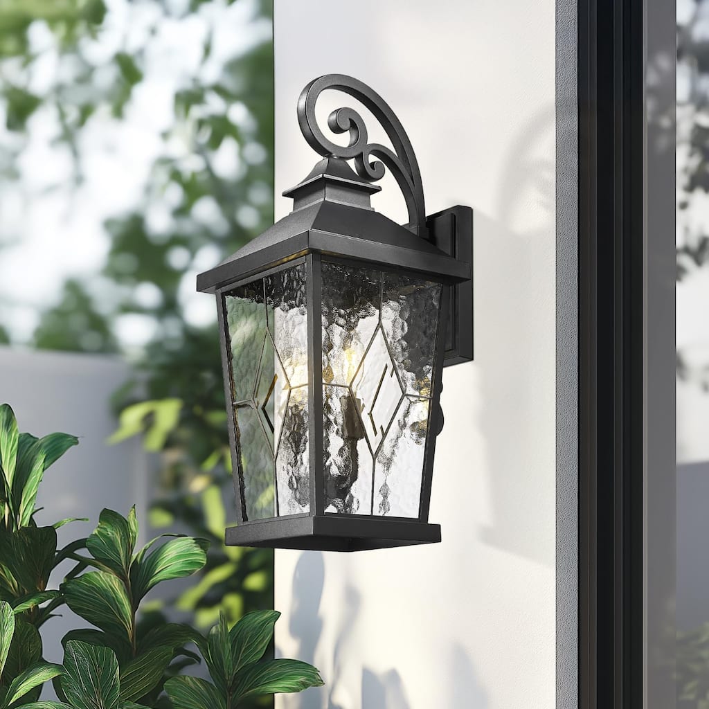 Farmhouse Outdoor Wall Lantern Exterior Carriage Light for Porch