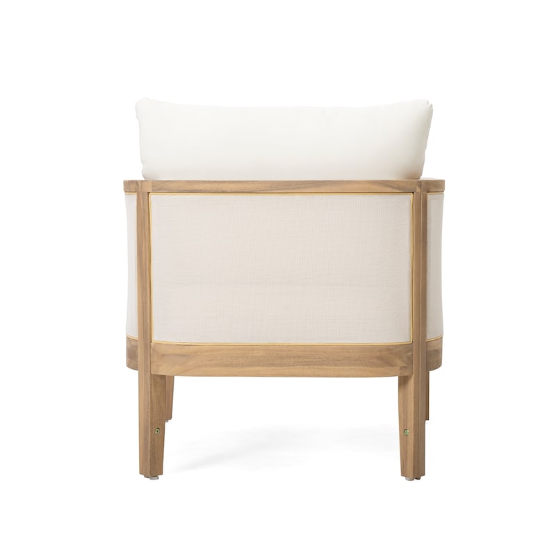 Christopher Knight Home Acacia Outdoor Club Chair Set of 2