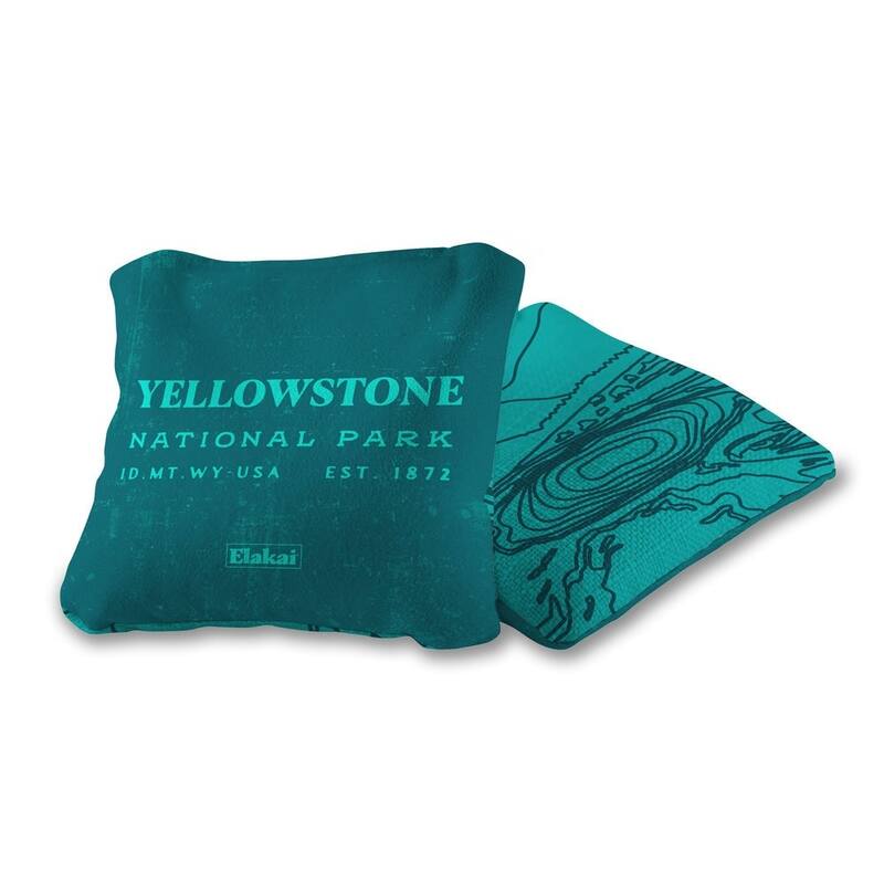 Yellowstone National Park Dual Sided Pro Cornhole Bags (Set of 4)