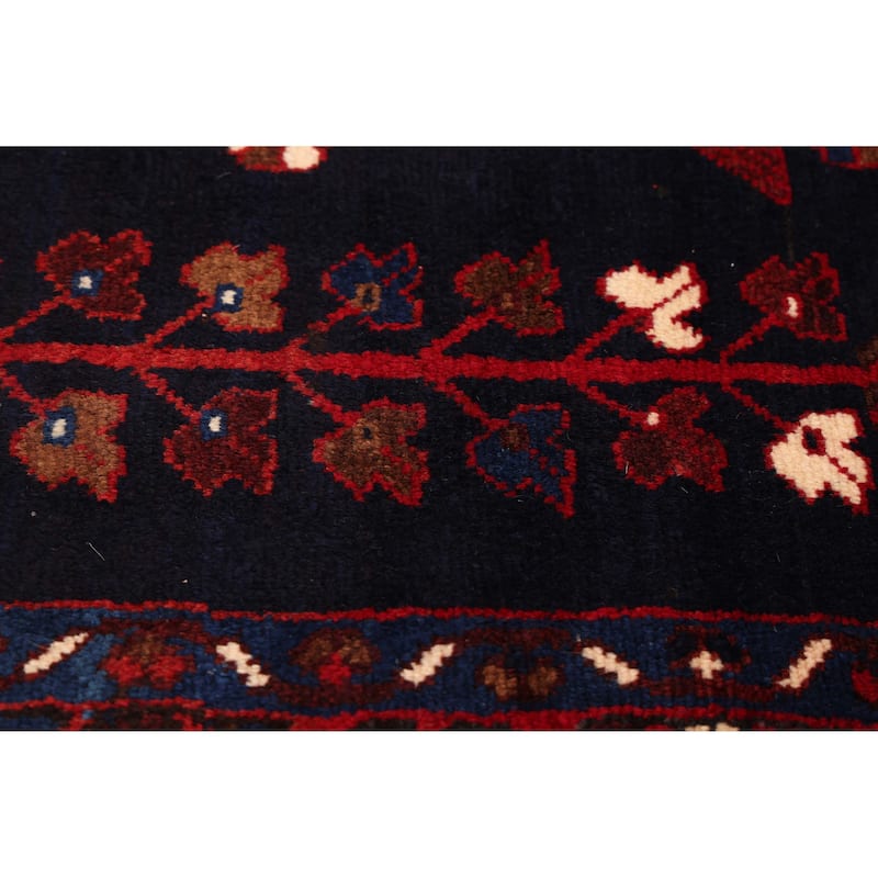 ECARPETGALLERY Hand-knotted Anadol Dark Navy Wool Rug - 4'3 x 6'9