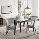 preview thumbnail 6 of 28, Spruce & Spring Erici Upholstered Dining Chair Set of 2