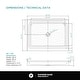 preview thumbnail 21 of 35, Fine Fixtures Single Threshold Acrylic Shower Base - Non-Slip Textured Surface Shower Floor Pan