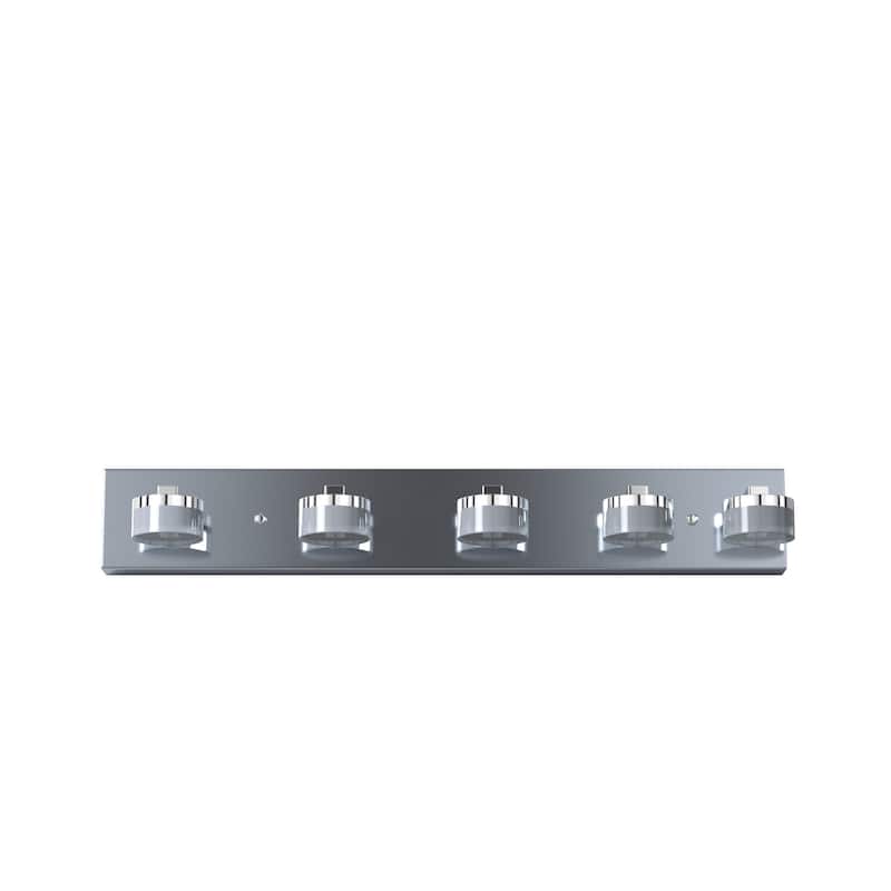 Eglo Romendo 5-Light Chrome Wall Light