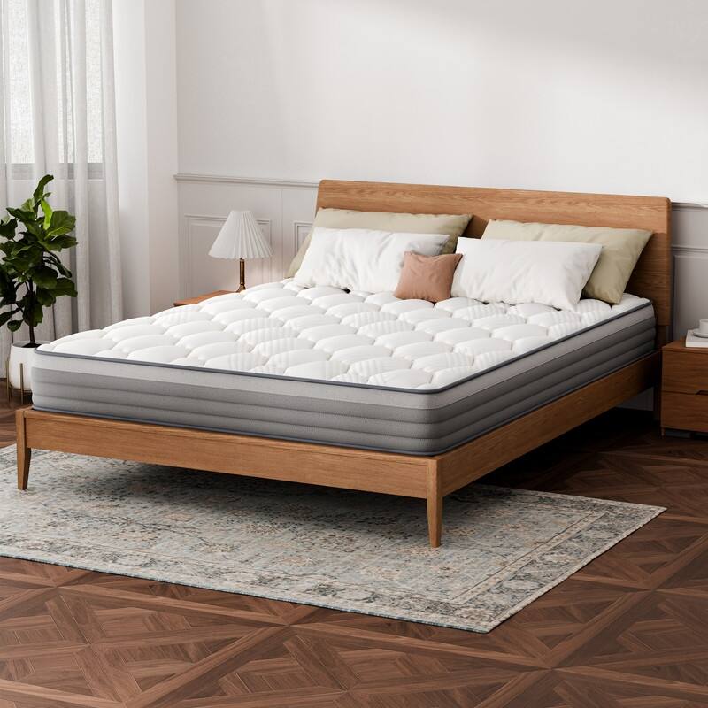 SweDrea 10-Inch Hybrid Mattress with Timeless Comfort and Modern Design