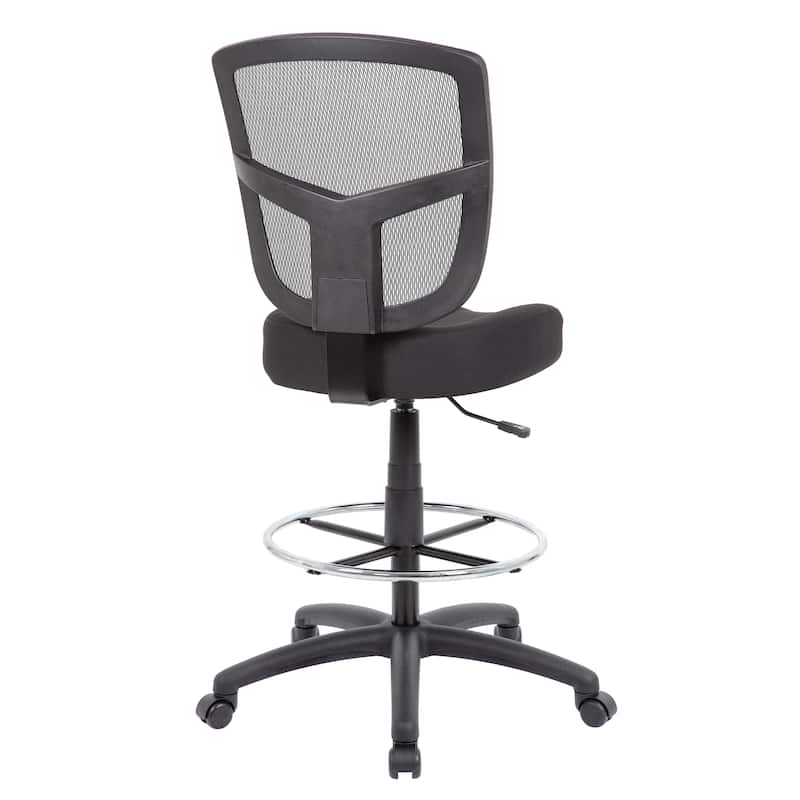 BOSS Contract Mesh Armless Drafting Stool
