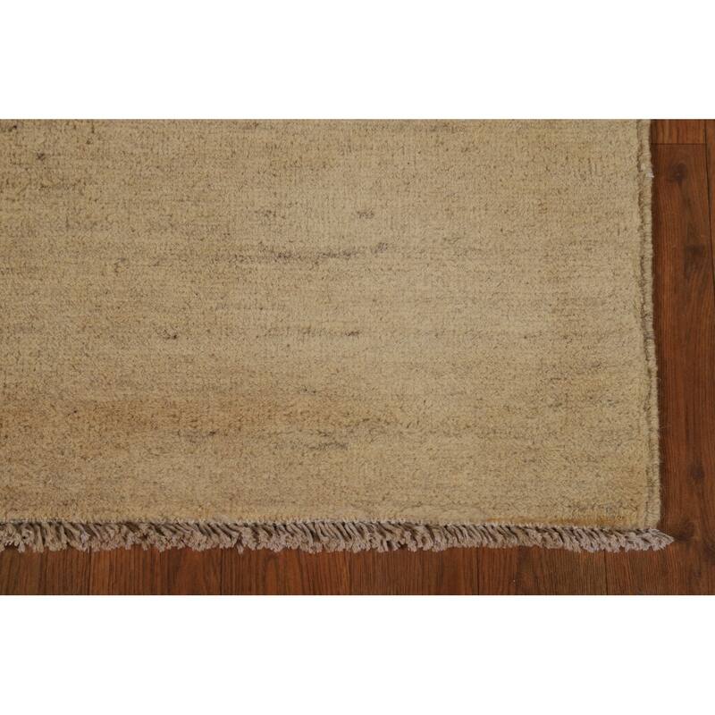 Gabbeh Modern Foyer Rug Oriental Handmade Wool Carpet - 2'9"x 4'0"